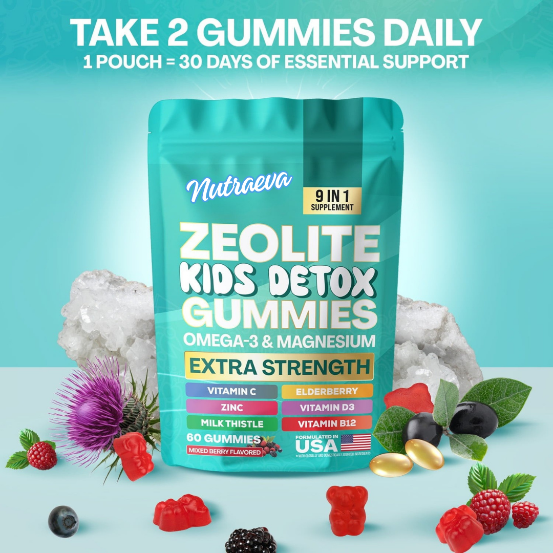 Nutraeva® Zeolite Kids Detox Gummies