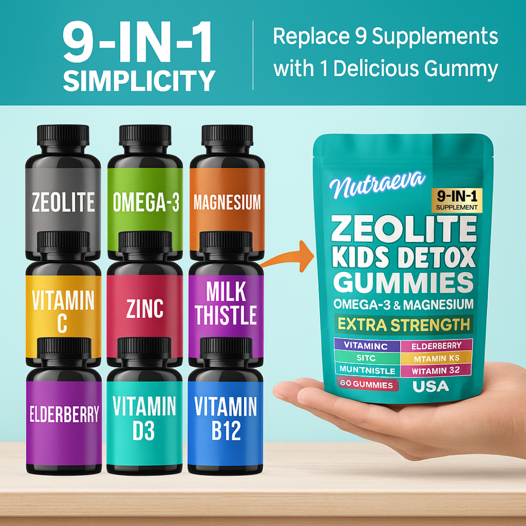 Nutraeva® Zeolite Kids Detox Gummies