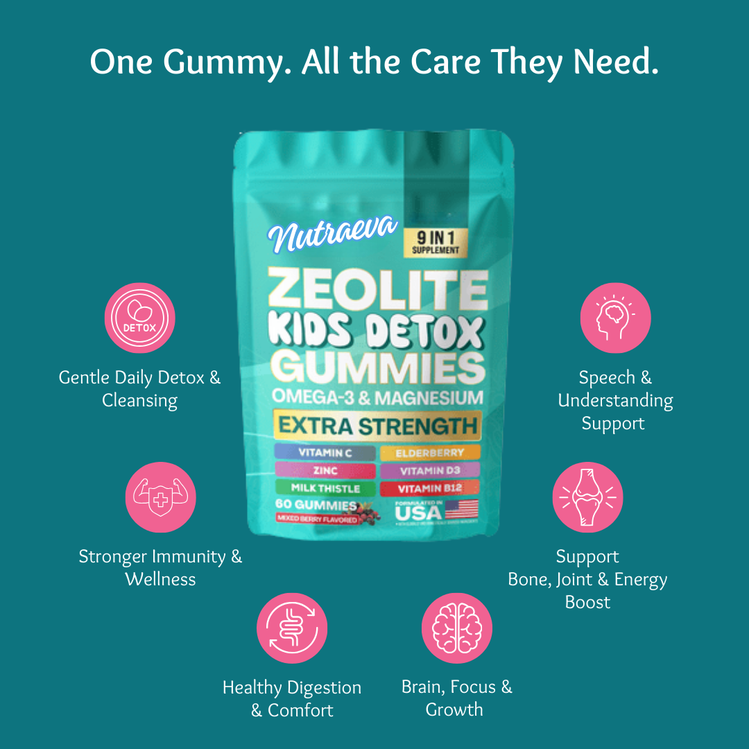 Nutraeva® Zeolite Kids Detox Gummies